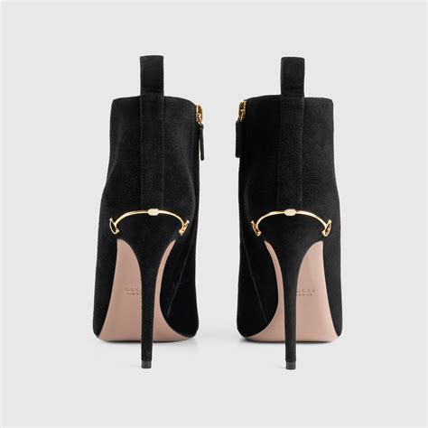 gucci adina suede ankle boot